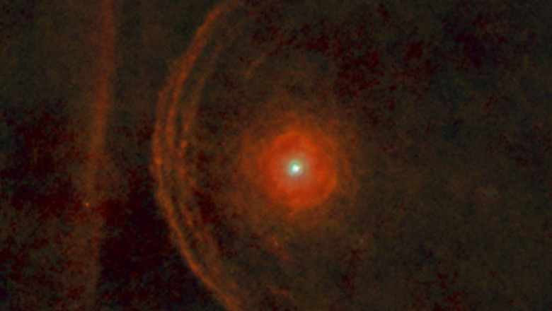 steaua gigntica Betelgeuse vazuta prin telescopull esa