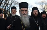 Serbian Church clergy rally against property law in Montenegro