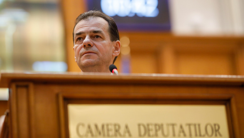 ludovic orban in parlament