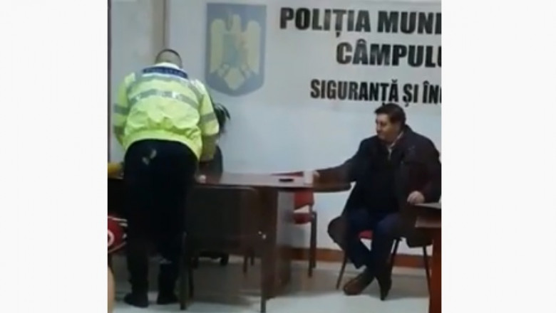 Primarul Liviu Ioan Țâroiu, filmat la Poliție după ce ar fi condus băut