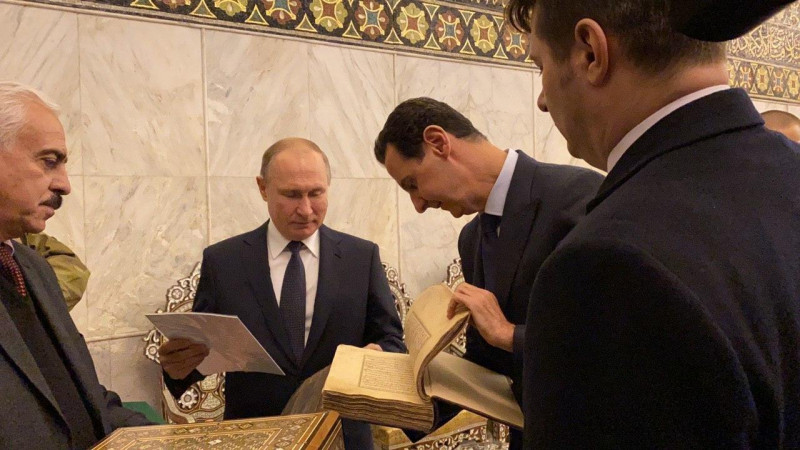 President-Assad_Putin_Damascus-8 - sana