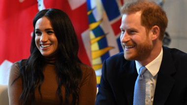 Meghan Markle printul harry The Duke And Duchess Of Sussex Visit Canada House