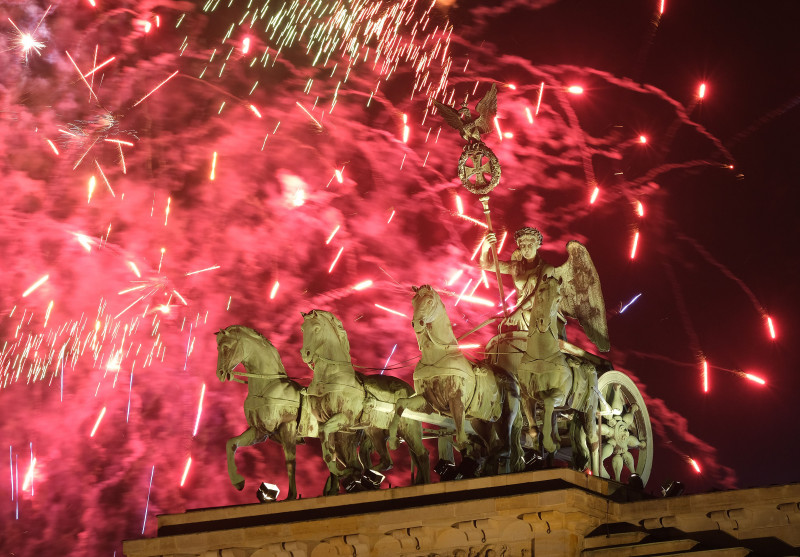 Berlin Celebrates New Year's Eve