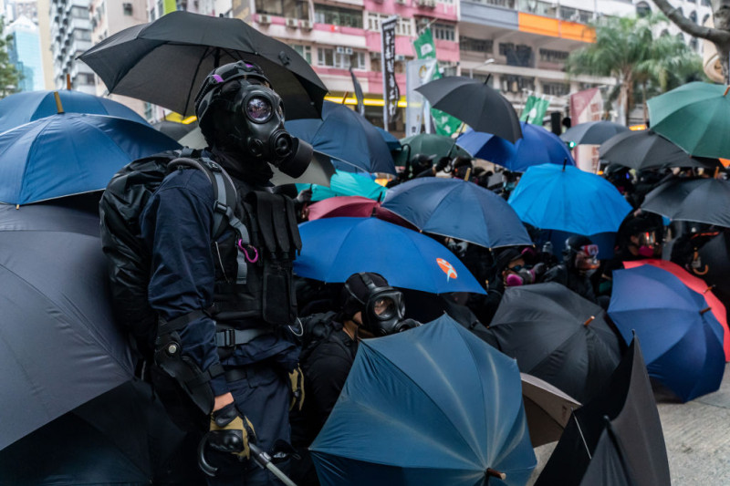 proteste la Hong Kong de Anul Nou 2020
