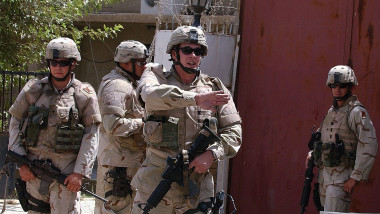 soldati americani la ambasada americana din bagdad