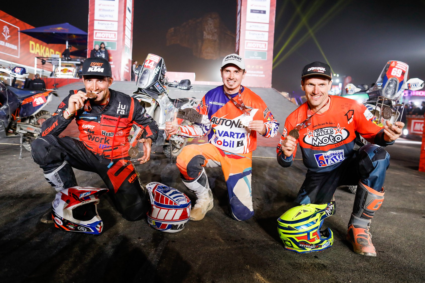 Performanta uriasa pentru un motociclist roman la Dakar