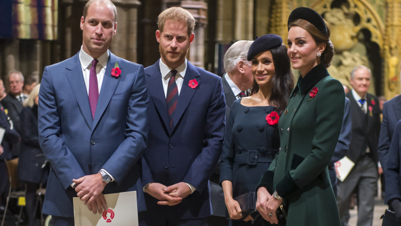 printul harry printul william meghan markle kate middleton familia regala