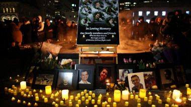 Altar în Ottawa în memoria victimelor avionului prăbușit în Iran
