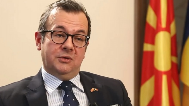 Ambasadorul Macedoniei de Nord, Gabriel Atanasov, la interviu pentru Digi24