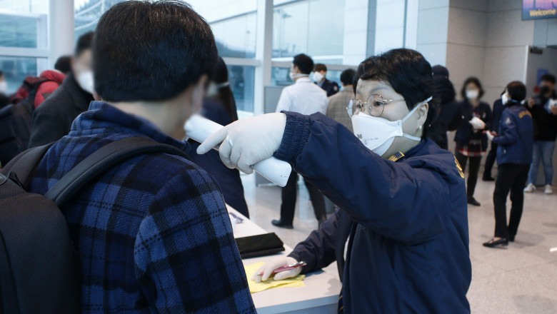 Health Screenings In South Korea For The Wuhan Coronavirus