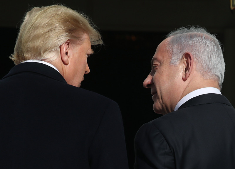 Donald Trump și Benjamin Netanyahu