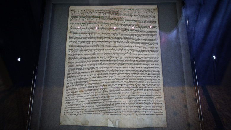 Salisbury Cathedral Opens Exhibition To Commemorate the 800th Anniversary Of The Magna Carta