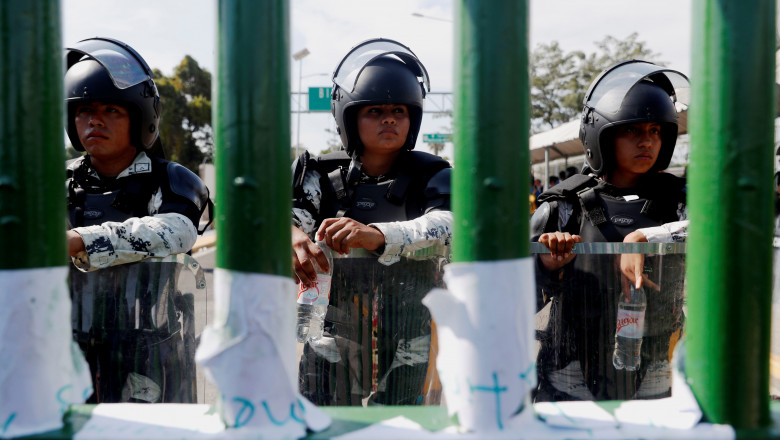 politie armata mexic