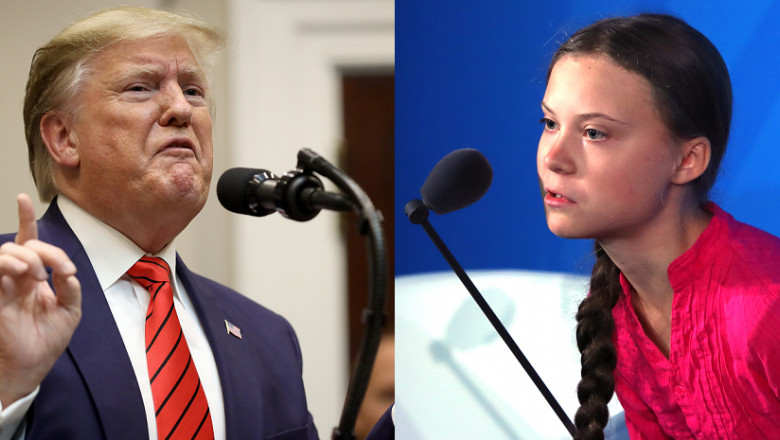 Donald Trump vs. Greta Thunberg
