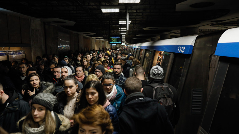aglomeratie metrou bucuresti