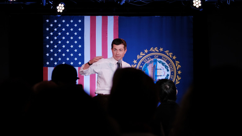 Presidential Candidate Pete Buttigieg Begins Bus Tour Across NH Ahead Of Primary