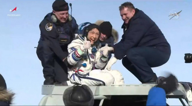 Expedition 61 members return from International Space Station
