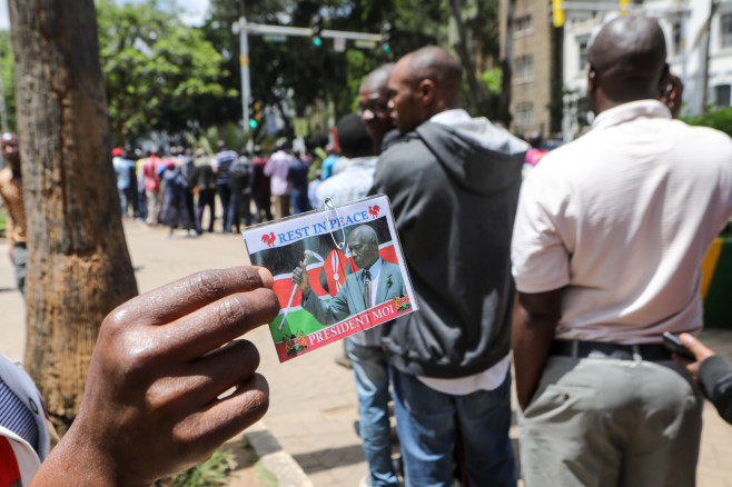 Kenyans to view the body of late Daniel arap Moi lying-in-state