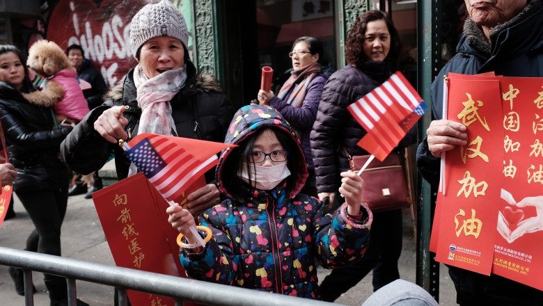 New York's Annual Lunar New Year Day Parade Winds Through Chinatown