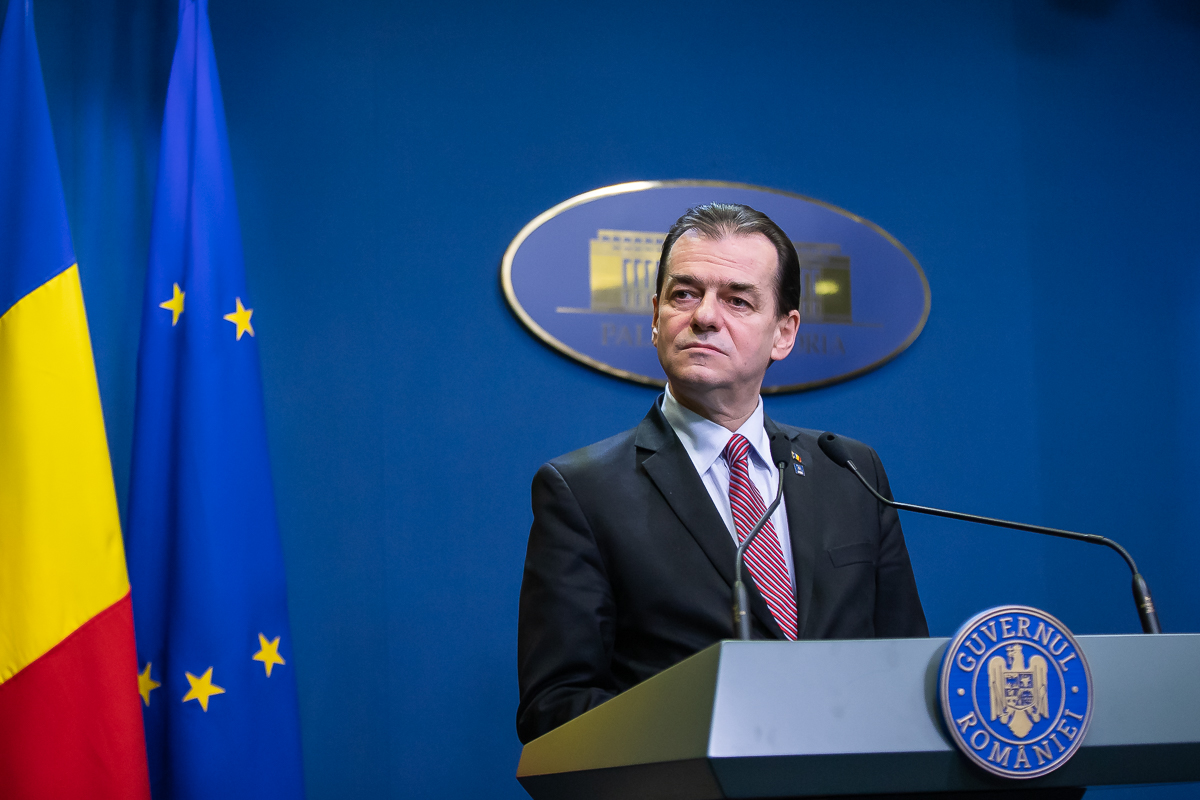 Ludovic Orban se întâlneşte cu liderii partidelor parlamentare pentru a discuta despre anticipate