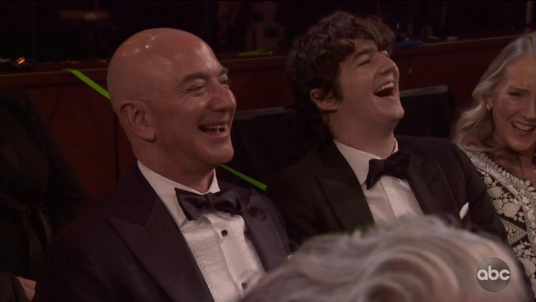 Jeff Bezos, in public, la Gala Premiilor Oscar
