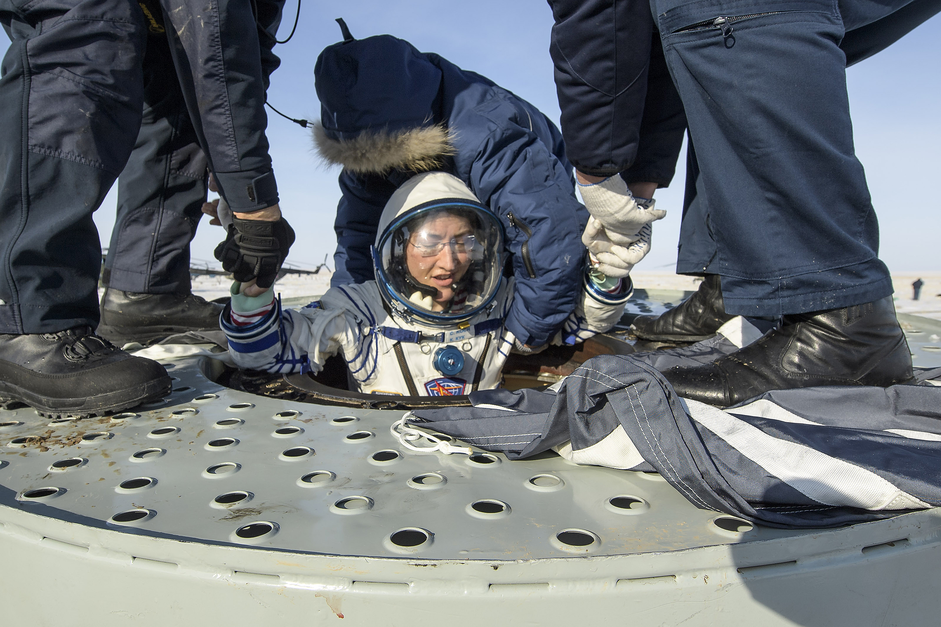 Ce a povestit astronauta Christina Koch, după aproape 11 luni de stat în spațiu: Fă ceea ce te sperie cel mai tare