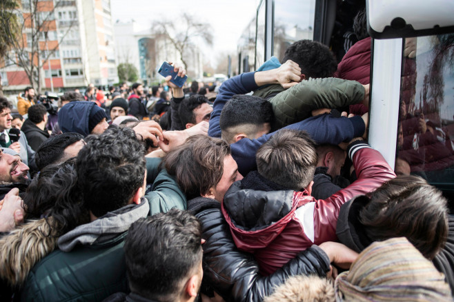 TURKEY ISTANBUL MIGRANTS