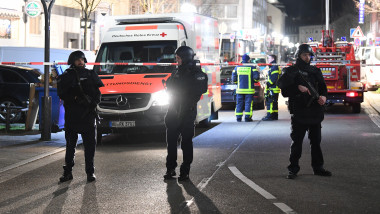 Poliție la Hanau, în Germania, după două incidente armate soldate cu morți