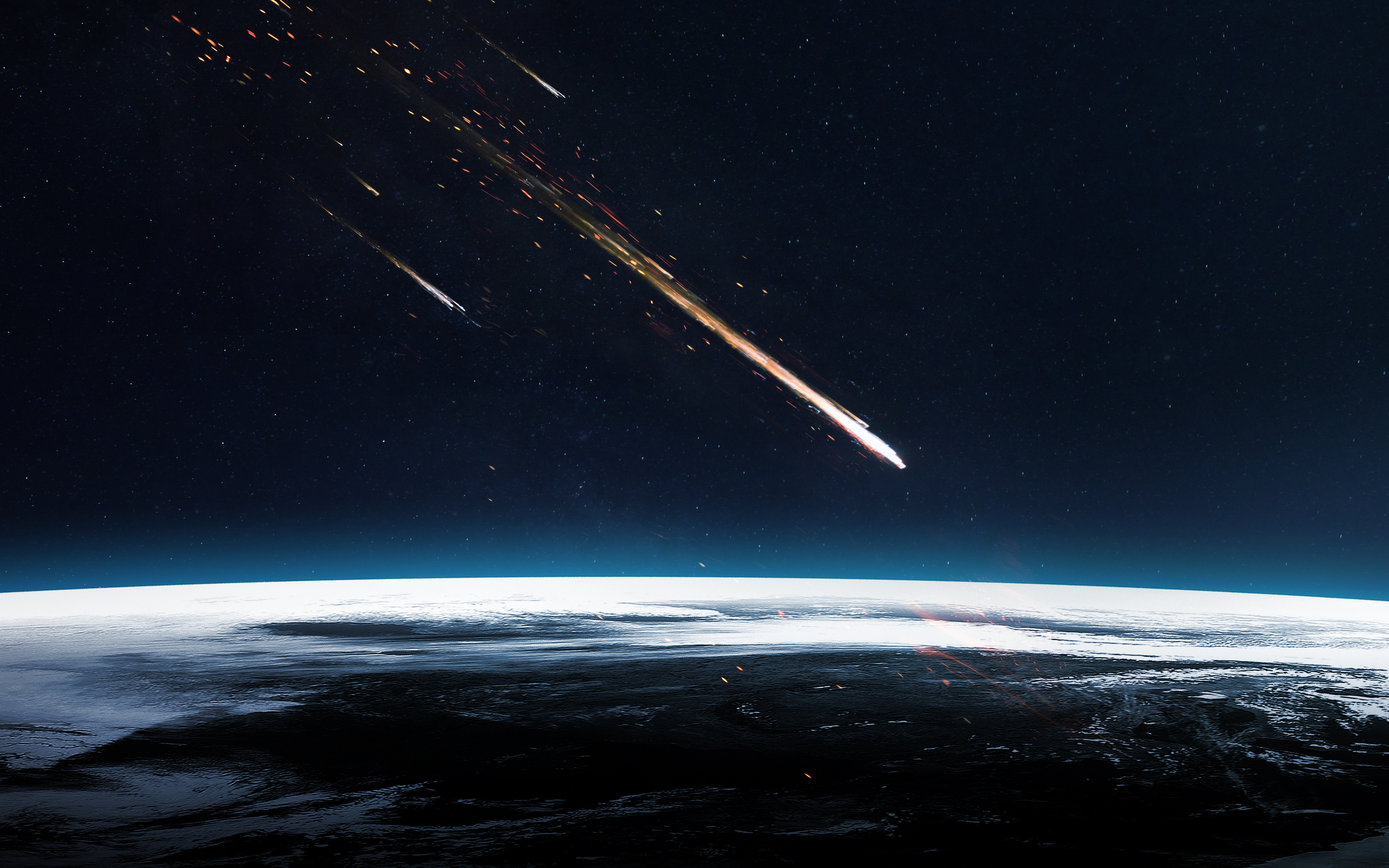 Un meteorit cu diametrul de aproape un metru a produs o explozie echivalentă cu 30 de tone de TNT la intrarea în atmosferă