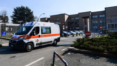 Spitalul municipal din Codogno, unde s-a înregistrat al doilea deces din Italia din cauza coronavirusului