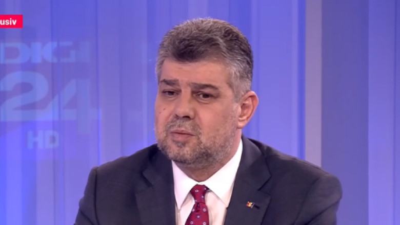 Marcel Ciolacu, liderul PSD, este invitat in platoul emisiunii Jurnal de Seara la Digi24