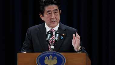 Japanese Prime Minister Shinzo Abe Press Conference