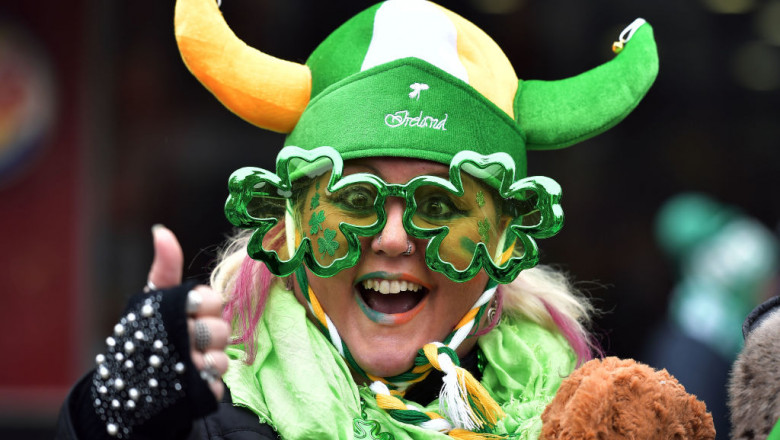 St Patrick's Day Is Celebrated In Dublin