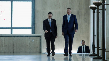 iohannis si orban la palatul victoria