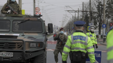 militari, politie militara si politie, controale acte coronavirus România