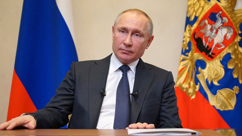 Preşedintele Rusiei, Vladimir Putin, uşor descumpănit