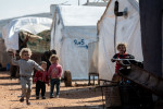 Syrian Refugee Camps Swell As Idlib Offensive Pushes Towards Turkish Border