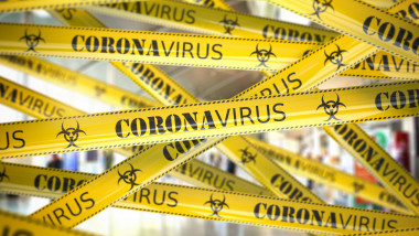 Coronavirus banda de tip Crime Scene