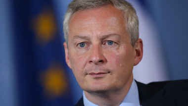 Ministrul francez de finanțe Bruno Le Maire portret