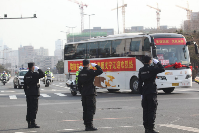 China: China Shenyang Welcomes Back Medical Staff