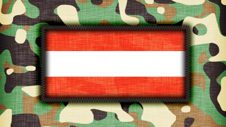Amy camouflage uniform, Austria