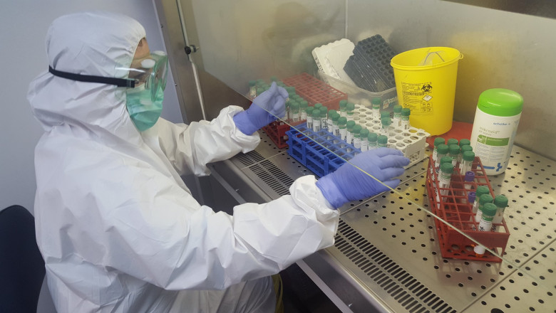 coronavirus laborator - mapn