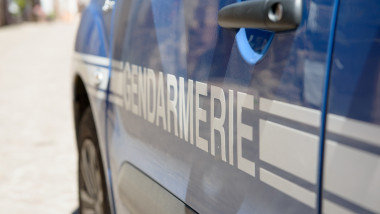 French police car