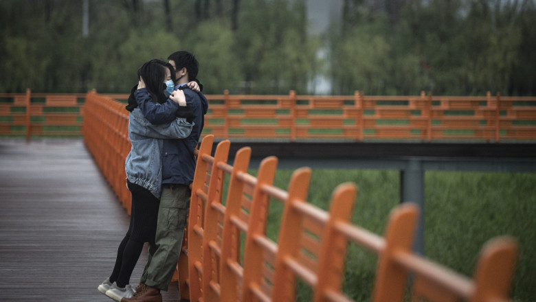 Parks Open To The Public Gradually In Wuhan As Coronavirus Cases Under Control