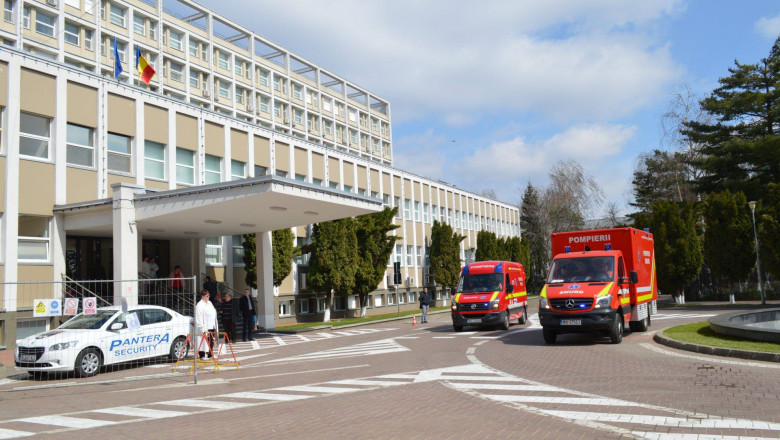 exterior spitalul județean Suceava
