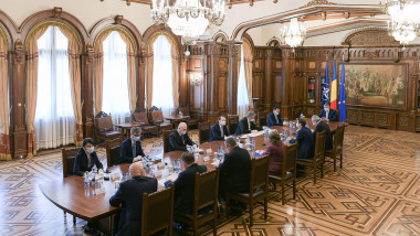 Sedinta de criza la Palatul Cotroceni