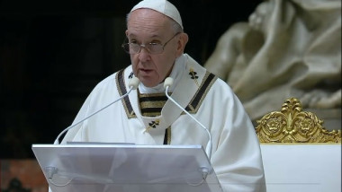Paștele catolic 2020. Papa Francisc vorbește despre semnificația Învierii în vremuri de pandemie