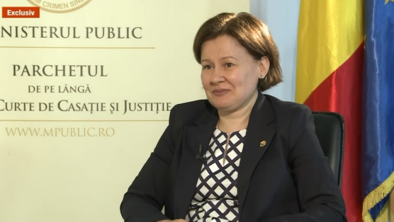 Procurorul general al României, Gabriela Scutea, acordă un interviu Digi24
