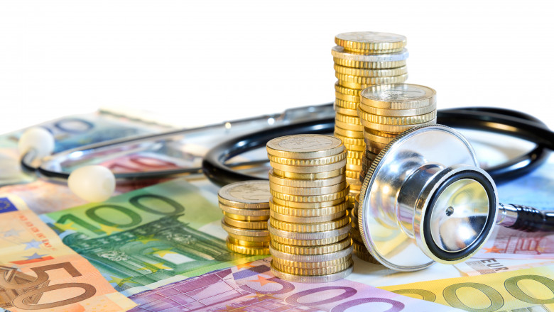 euro bani cu stetoscop