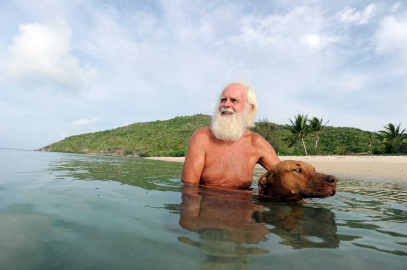 David Glasheen on Restoration Island, northern Australia - 07 Jan 2010